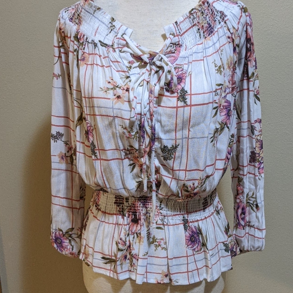 Gimmicks off the Shoulder top